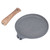 Flat Bottomed Pancake Pan Grey Aluminum Alloy Cooking Pan Non Stick Frying Pan for Kitchen