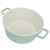 Enameled Pot Stock Pot with Lid Ceramic Aluminium Alloy 2 Handles Antistick Large Capacity Versatile Casserole Pot Green