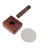 Coffee Needle Distributor 304 Stainless Steel Puck Screen Coffee Powder Stirrer Set with Base for Home Cafe 58mm / 2.3in