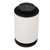 Home Air Purifier Desktop Air Cleaner Small Table Lamp with Filter for Bedroom Office Elegant White