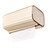 Light Luxury Wall Mounted Plastic Tissue Box Thickened Punch Free Facial Tissue Box Holder for Bathroom Cream Style