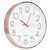 Simple Mute Quartz Wall Big Watch Hanging Clock Home Office Bedroom Decoration (Rose Gold)