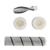 Handheld Cordless Vacuum Cleaner Brush Roller Filter Kit for Mijia K10 1C Replacement Fluff Brush Roller Filter Screen Accessory