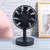 Portable USB Mini Fan 90 Degree Shaking Head Mute Desktop Fan for Home Office