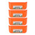 4pcs Large Chicken Feeder Feed Trough with Clips Hanging Fence Feeders for Goat Duck Goose Livestock Feeding Container Waterer Bucket Orange