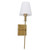 E26 E27 Wall Lampshade Retro Industrial Fabric Wall Light Shade for Living Room Bedroom Corridor White 110‑220V