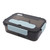 3 Compartments Bento Boxes 1500ml Large Capacity Bento Lunch Box for Student Workers Home School Office Blue