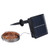 20m/65.6ft 200LEDs Light String Solar Lawn Lamp Copper Wire Lamp Waterproof Decorative Light String for Outdoor Garden Courtyard VillaBlue Light