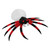 Inflatable Decor 7.9ft Spider Outdoor Decoration with LED Light Large Spider Prop Halloween Decoration for Yard Prise britannique