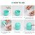 220mL Mist Humidifier with Night Light Portable Desk Quiet Cool USB Humidifier Waterless Auto-Off Humidifier for Home Travel Office Bedroom