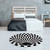 Round Black White Grid Carpet 3D  Vortex Room Bedroom Anti Slip Floor Mats Home Carpet Rugs