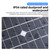 20W Solar Powered Fan 10 Inch Waterproof USB Solar Panel Vent Exhaust Fan High Speed Air Flow Outside Kit for Chicken Coops Greenhouses Sheds Pet Houses Windows