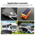 20W Solar Powered Fan 10 Inch Waterproof USB Solar Panel Vent Exhaust Fan High Speed Air Flow Outside Kit for Chicken Coops Greenhouses Sheds Pet Houses Windows