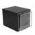 Automatic Single Watch Winder 5 Rotation Modes with Light 2 Power Supply Modes 10W Watch Box for Automatic Watches Travel Black