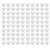 100 Sets Plastic Portion Cups with Lids Transparent Disposable Condiment Container1oz