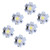 25Pcs 5V LED Chips 200LM 1W High Power LED Lamp Beads for DIY Lighting FixturesPure White 6000‑6500K