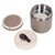 Insulated Food Jar 304 Stainless Steel Japanese Style Round Shape Vacuum Lunch Food Container for Office Worker 1.2L Khaki
