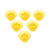 50pcs Beekeeping Queen Rearing Cell Cups Bee Keeper Equipment Tool Apiculture Supply Yellow