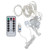 3x3 m Hanging Window Curtain String Lights with Remote Control for Christmas Festive Decoration