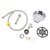 Glass Rinser for Kitchen Sink Bar Accessories High Pressure Spray Wash Sink Glass Cleaner Cup Washer Electroplate
