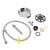 Glass Rinser for Kitchen Sink Bar Accessories High Pressure Spray Wash Sink Glass Cleaner Cup Washer Electroplate