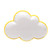 Cloud Light Sensor Control LED Night Light Socket Night Lamp Children Bedroom Bedside Lamp
