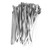 100Pcs Cable Tie Stainless Steel Hose Zip Tie Self Locking Set Kit for Wire Line Type A