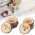 2Pcs Retro Wedding Ring Box Container Unique Ring Jewelry Holder Storage Case 02#