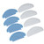 8 Pcs Mop Cloth for DEEBOT OZMO T8 T8aivi N8pro Plus Vacuum Cleaner Replacement Parts Cleaning Pads Microfiber Mop