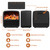 Electric Heater Fan with Handle Desktop Winter Warmer for Household Office Overheating Protection