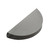 Fan shaped Stainless Steel Napkin Tissue Holder Case Organizer Box (Fat)