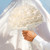 Delicate Bridal Buequet Crystal Artificial Pearl Holding Flowers Wedding Decor
