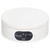 Rotating Display Stand 5.5lb Load Capacity 360 Degree Photography Turntable Plug in Battery Knob Speed Control White 16cm/6.3in