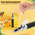 58~92% Wort Specific Gravity Refractometer Beer Fruit Juice Wine Sugar Test