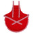 Cute Vintage Women Apron Bowknot Lace Decoration with Pocket for Kitchen Cooking SuppliesRed