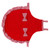 Cute Vintage Women Apron Bowknot Lace Decoration with Pocket for Kitchen Cooking SuppliesRed