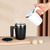 380mL Self Stirring Mug with Lid Automatic Magnetic Stirring Coffee Cup Electric Stainless Steel Self Mixing Coffee Cup for Coffee Milk Cocoa Hot Chocolate Tea