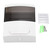 300ml Plastic Wall Mounted Soap Lotion Liquid Shampoo Dispenser for Home Hotel Restroom (Black)