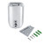 Bathroom Wall Mounted Stainless Steel Soap Liquid/Shampoo Lotion Pump Action Dispenser (1000mL)