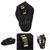 Portable Electric Drill Holder Oxford Storage Bag Holster Tool Pocket Pouch(Yellow Braid)