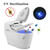 16 Color Bathroom Toilet Night Light UV Light USB Charging LED Body Motion Activated On Off Seat Sensor Lamp
