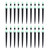 20 Set Multifunctional Spray Dripper Adjustable Irrigation Atomizing Sprinklers Drip Irrigation SystemCyan