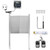 Automatic Chicken Coop Door Kit Door Opener with Timer Light Sensor Farm AccessoriesEU Plug 110‑220V