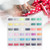 Transparent Bobbin Storage Box 36 Grid with Colorful Bobbin Thread Sewing Machine Supplies