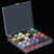 Transparent Bobbin Storage Box 36 Grid with Colorful Bobbin Thread Sewing Machine Supplies