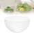Fruit Basket Rustproof Iron Desktop Storage Basket Round Large Capacity Metal Wire Sundry Organizer Basket for Desserts Snacks