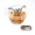 Stainless Steel Loose Tea Leaf Infuser Ball Strainer Filter Diffuser Herbal Spice Frog