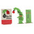 Tiered Tray Decor Cards Cartoon Christmas Style Durable Wood Widely Used Tiered Tray Signs for Home Party Bar 6Pcs A Set