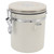 Airtight Coffee Canister 304 Stainless Steel Valve with Scoop for Ground Coffee Tea Food Storage Containers Medium 1.5L