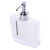 5PCS Suit Acrylic Bathroom Accessories Set Bath Cup Toothbrush Holder Soap Dish